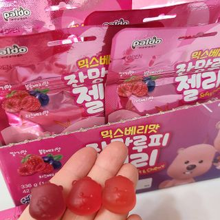 [팔도] 잔망루피젤리 믹스베리맛 42g 8개 — 5점을 준 리뷰어가 2022년 1월 올린 사용 사진