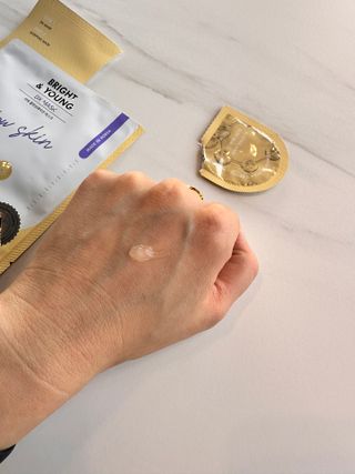 바노바기 코스메틱 바노바기 디엑스 마스크 — 5점을 준 리뷰어가 2024년 7월 올린 사용 사진