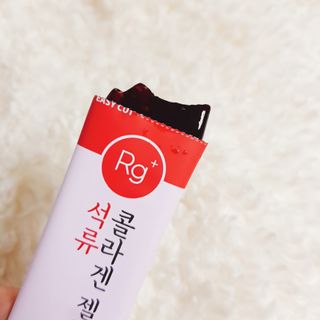 함초록 Rg+ 석류콜라겐젤리 — 5점을 준 리뷰어가 2021년 4월 올린 사용 사진