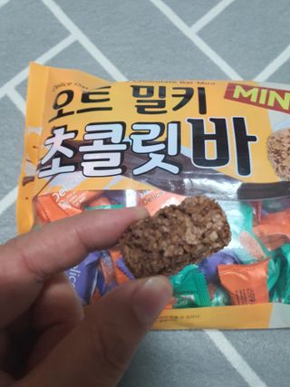 델리스 오트 밀키 초콜릿 바 — 5점을 준 리뷰어가 2023년 1월 올린 사용 사진
