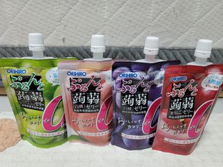 ORIHIRO 오리히로 곤약젤리 제로칼로리 130g 4종 4팩(맛별로 1팩씩) — 5점을 준 리뷰어가 2023년 2월 올린 사용 사진