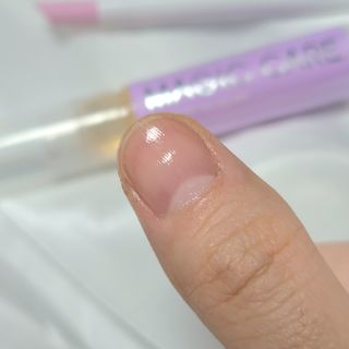 1+2 뷰젤 매직케어 손톱영양제+스톤푸셔+코인타올 셀프 네일케어 — 5점을 준 리뷰어가 2023년 4월 올린 사용 사진