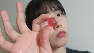 [팔도] 잔망루피젤리 믹스베리맛 42g 8개 — 4.5점을 준 리뷰어가 2022년 3월 올린 사용 사진