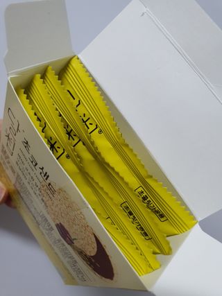네이처오다 달칩 초코샌드 — 5점을 준 리뷰어가 2021년 2월 올린 사용 사진