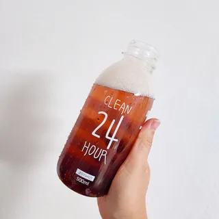 클린24시간 1BOX(5포) + 전용보틀(500ml) — 5점을 준 리뷰어가 2022년 8월 올린 사용 사진