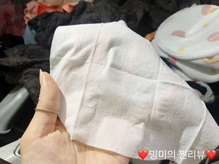 [이즈라이프코스메틱] 퍼퓸 드라이어 시트 히노끼향  or 블랑향 2중 택1 30매 — 5점을 준 리뷰어가 2021년 8월 올린 사용 사진