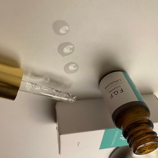 랑팡 EGF+FGF 10ppm 리포좀 앰플 원액 10ml — 5점을 준 리뷰어가 2021년 11월 올린 사용 사진