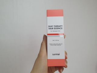 썸헤어 / SUMHAIR 썸헤어 실키 테라피 헤어 에센스 — 5점을 준 리뷰어가 2021년 4월 올린 사용 사진