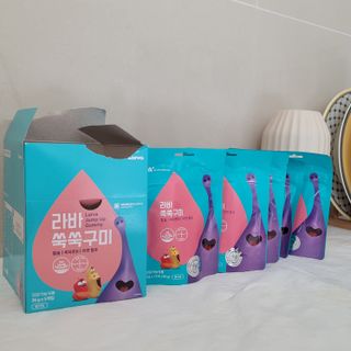 푸름웰니스 라바 쑥쑥구미 36g — 5점을 준 리뷰어가 2022년 2월 올린 사용 사진