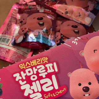 [팔도] 잔망루피젤리 믹스베리맛 42g 8개 — 5점을 준 리뷰어가 2022년 2월 올린 사용 사진