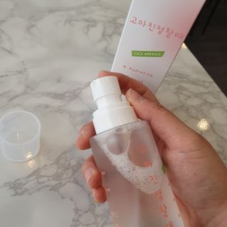 [시카앰플] 묘오한 고마진정할때 진정 스프레이 앰플 150ml — 5점을 준 리뷰어가 2021년 3월 올린 사용 사진