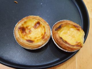 디앙뜨 포르투갈 에그타르트 오리지널 맛+패션후르츠+초콜릿타르트 맛 중 택1 — 4점을 준 리뷰어가 2021년 7월 올린 사용 사진
