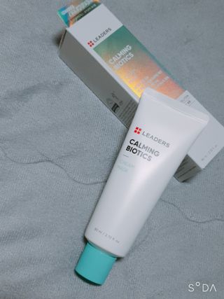 리더스코스메틱 리더스 카밍 바이오틱스 크림 마스크 — 5점을 준 리뷰어가 2021년 3월 올린 사용 사진