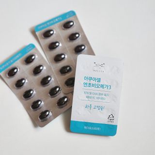 메디포스트 모비타 아쿠아셀 엔초비오메가3 60캡슐 — 5점을 준 리뷰어가 2022년 11월 올린 사용 사진