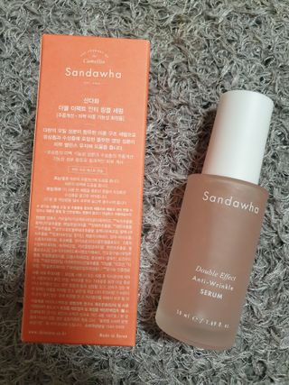 산다화 더블 이펙트 안티 링클 세럼 50ml — 5점을 준 리뷰어가 2021년 9월 올린 사용 사진