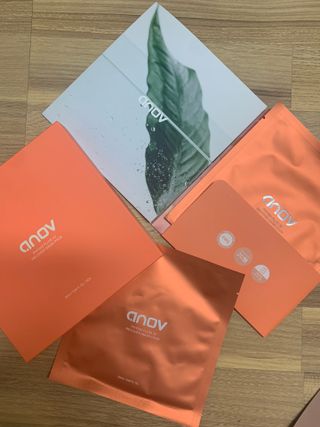 아노브코스메틱스 리커버 마스크팩 — 5점을 준 리뷰어가 2021년 10월 올린 사용 사진