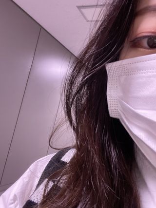 케이퓨리 KF80 덴탈 귀편한 숨쉬기편한 마스크 50매 — 4점을 준 리뷰어가 2022년 10월 올린 사용 사진