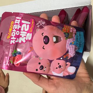 [팔도] 잔망루피젤리 믹스베리맛 42g 8개 — 5점을 준 리뷰어가 2022년 1월 올린 사용 사진