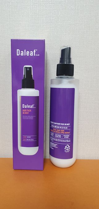 달리프 글램 헤어팩 인미스트 200ml — 5점을 준 리뷰어가 2021년 1월 올린 사용 사진