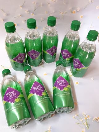 몽베스트 Montbest with Sparkling water Lime20병 — 4점을 준 리뷰어가 2021년 10월 올린 사용 사진