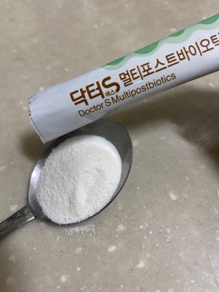닥터s 멀티포스트바이오틱스 — 5점을 준 리뷰어가 2021년 2월 올린 사용 사진