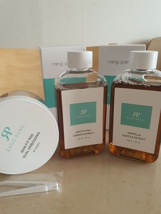 랑팡 병풀추출물150ml+어성초추출물150ml+스킨빅패드60매 — 5점을 준 리뷰어가 2021년 10월 올린 사용 사진