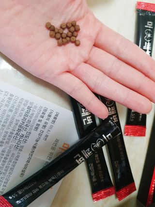 새롬바이오 리생 [미쾌변] 차전자피 식이섬유 건강기능식품 3팩 — 4점을 준 리뷰어가 2021년 6월 올린 사용 사진