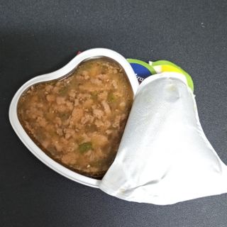 비타크래프트 조에시 하트캔 85g 강아지 습식캔 10캔 — 5점을 준 리뷰어가 2021년 9월 올린 사용 사진