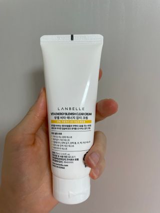 랑벨 비타 에너지 잡티 크림 75ml (피부 속 기미완화크림) — 5점을 준 리뷰어가 2022년 6월 올린 사용 사진