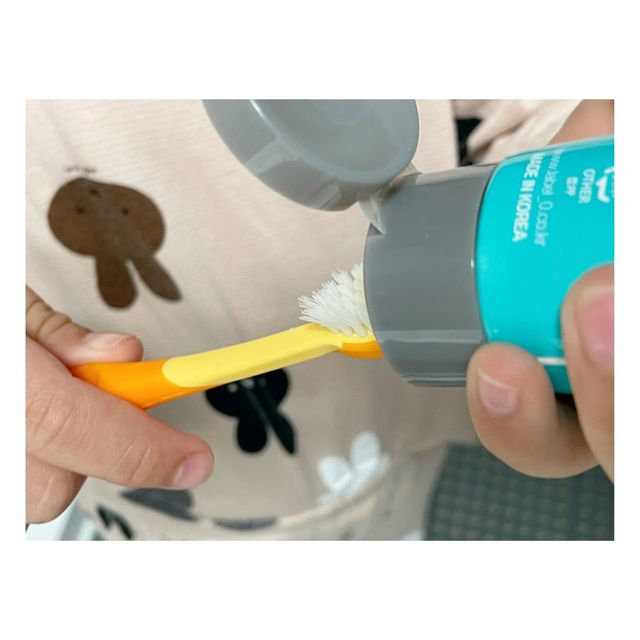 치과에서 쓰는 치약 _ 라벨제로 저불소 꼬마, 키즈, 유아, 베이비, 주니어 안전한 어린이치약 리뷰 사진