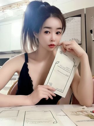 태그스킨 4스텝 주름개선 피부미백 영양 마스크팩 3개 세트(최신버전) — 5점을 준 리뷰어가 2022년 3월 올린 사용 사진