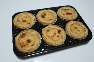 디앙뜨 포르투갈 에그타르트 오리지널 맛+패션후르츠 맛 중 택1 — 4.5점을 준 리뷰어가 2021년 8월 올린 사용 사진