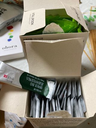 바이탈스푼덴마크BG프로바이오틱스 — 5점을 준 리뷰어가 2021년 6월 올린 사용 사진