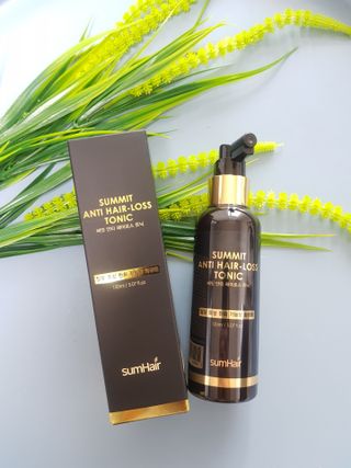 썸헤어 / SUMHAIR 썸헤어 써밋 안티 헤어로스 토닉 — 4점을 준 리뷰어가 2021년 5월 올린 사용 사진