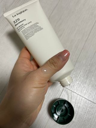 라로지크 X3 리페어 퍼퓸 헤어팩 150mℓ — 5점을 준 리뷰어가 2021년 11월 올린 사용 사진