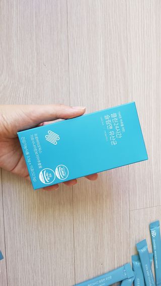 클린24시간 슬림앤유산균 1박스 (3.5g X 15포) — 5점을 준 리뷰어가 2022년 9월 올린 사용 사진