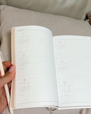 리훈 다이어리 2023년 이야기 펜 스티커 세트 그란데 6개월 하반기 — 5점을 준 리뷰어가 2023년 6월 올린 사용 사진