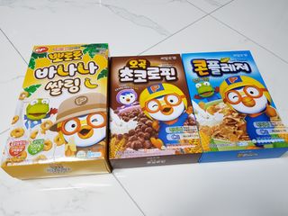 씨알푸드 뽀로로 시리얼 3종 — 5점을 준 리뷰어가 2022년 2월 올린 사용 사진