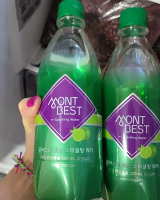몽베스트 Montbest with Sparkling water Lemon OR Lime 20병(랜덤) — 5점을 준 리뷰어가 2022년 7월 올린 사용 사진