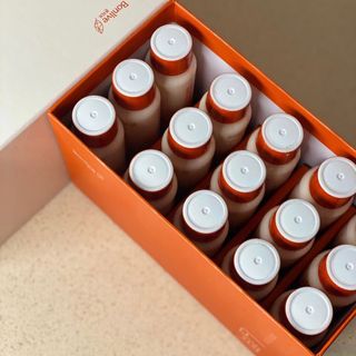 12월 15일 출시, 건강기능식품 브랜드 본리브 나 다운 시작 제품 3종 — 5점을 준 리뷰어가 2021년 3월 올린 사용 사진