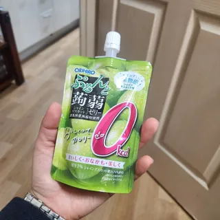 ORIHIRO 오리히로 곤약젤리 제로칼로리 130g 4종 4팩(맛별로 1팩씩) — 5점을 준 리뷰어가 2023년 1월 올린 사용 사진