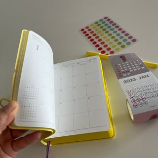 리훈 2023년 이야기다이어리 숏 날짜형 — 5점을 준 리뷰어가 2023년 1월 올린 사용 사진