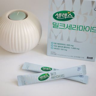셀렉스스포츠 셀렉스 밀크세라마이드 저분자피쉬콜라겐 28포 X 1박스 — 5점을 준 리뷰어가 2021년 6월 올린 사용 사진