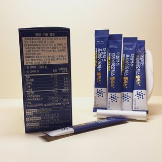 메이준뉴트리 더블액션 프리바이오틱스 플러스+ — 5점을 준 리뷰어가 2021년 7월 올린 사용 사진