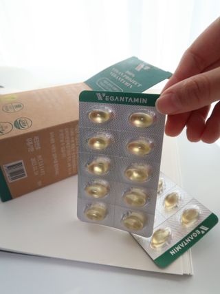 비건타민 식물성 알티지 오메가3 — 5점을 준 리뷰어가 2021년 3월 올린 사용 사진