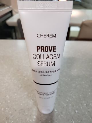 체르엠  프루브 콜라겐 앰플세럼 60ml 1병 — 5점을 준 리뷰어가 2022년 1월 올린 사용 사진