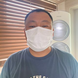 케이퓨리 KF80 덴탈 귀편한 숨쉬기편한 마스크 50매 — 2.5점을 준 리뷰어가 2022년 10월 올린 사용 사진