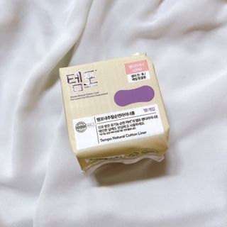 나우[템포] 템포 패드 내추럴 순면 생리대 SET(중형 슬림 + 대형 + 라이너) — 5점을 준 리뷰어가 2024년 4월 올린 사용 사진