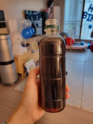 무라벨 바리스타룰스 디카페인 아메리카노 — 5점을 준 리뷰어가 2024년 4월 올린 사용 사진