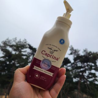 카프리나 프레쉬 산양밀크 모이스춰라이징 바디로션 350ml(오리지널향) — 5점을 준 리뷰어가 2022년 12월 올린 사용 사진